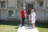 Tom, Hanni, Vika and Olga Ivanovna