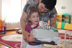 Vera and her present