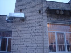 Kitchen refurbishment 2010, ventilation exhaust